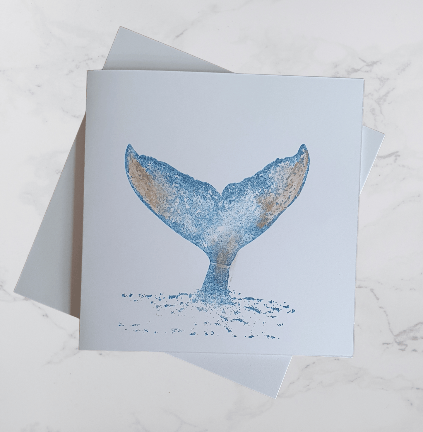 By Blu | Whale Tail note card