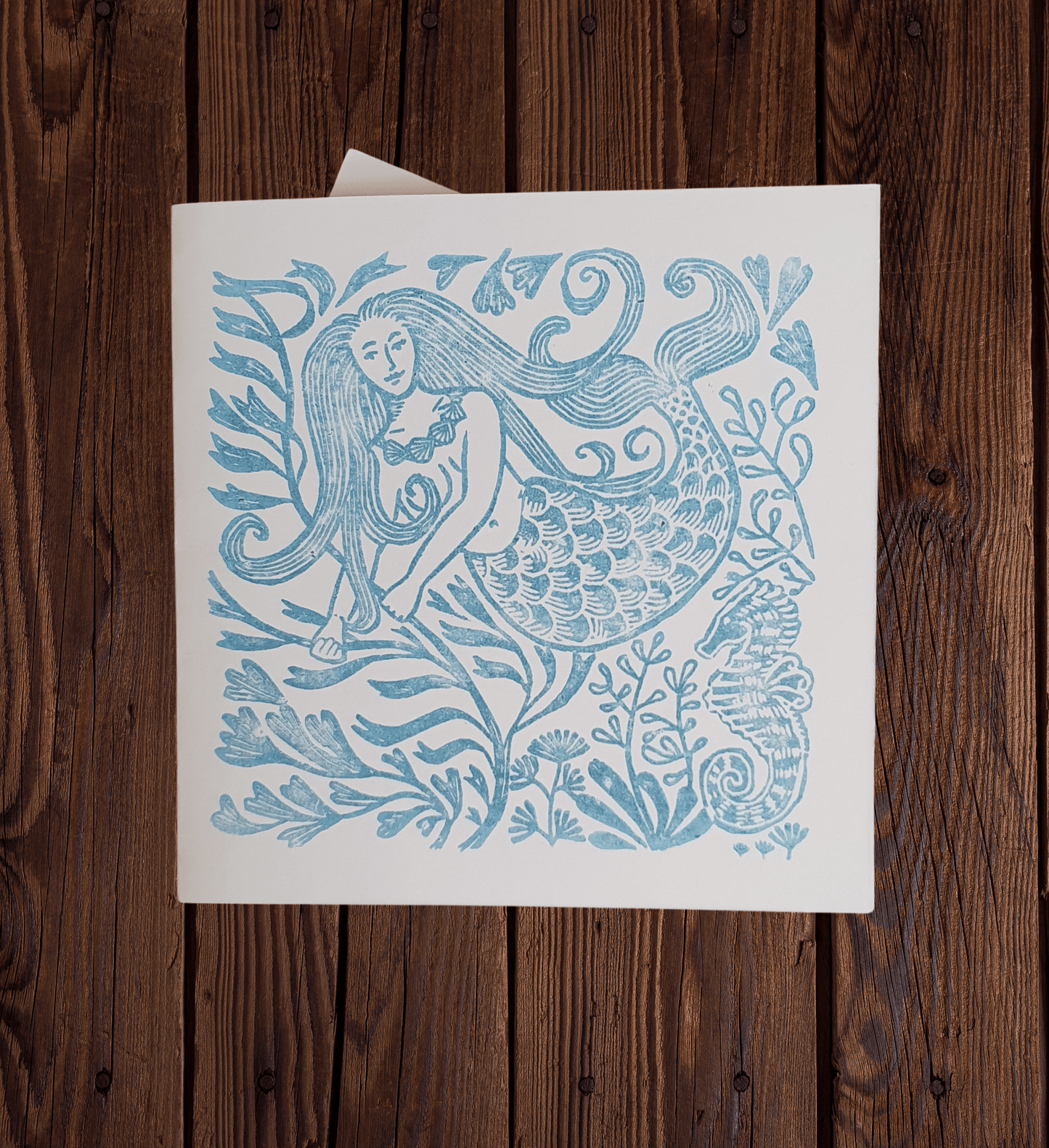 By Blu | Mermaid Note card