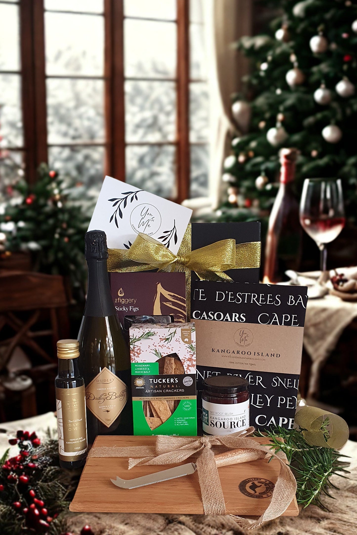 The Gourmet Board & Bubbles Gift Box