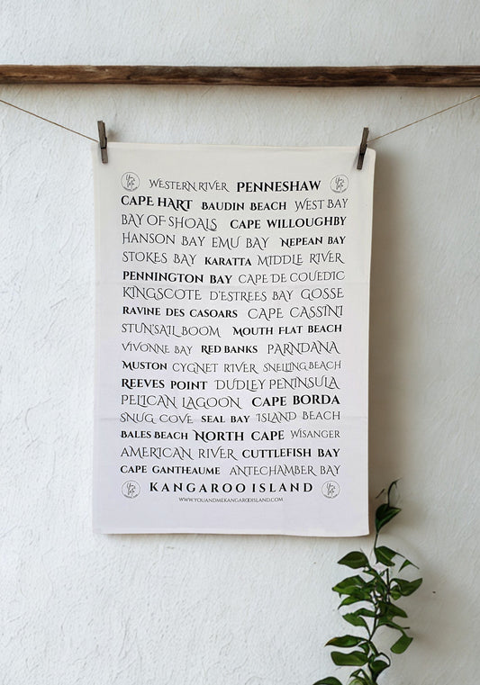 Kangaroo Island Tea Towel